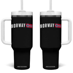Norwegian Pride Flag Norway Great Gift Tumbler With Handle
