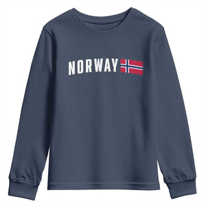 Norwegian Pride Flag Norway Great Gift Youth Sweatshirt