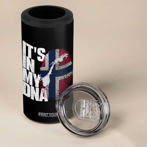 It's in My DNA 4 in 1 Can Cooler Tumbler Norwegian Norway Map Flag Pride