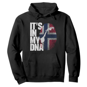 It's in My DNA Hoodie Norwegian Norway Map Flag Pride