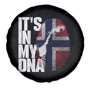 It's in My DNA Spare Tire Cover Norwegian Norway Map Flag Pride