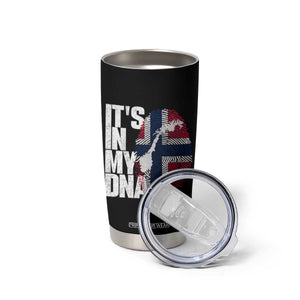 It's in My DNA Tumbler Cup Norwegian Norway Map Flag Pride