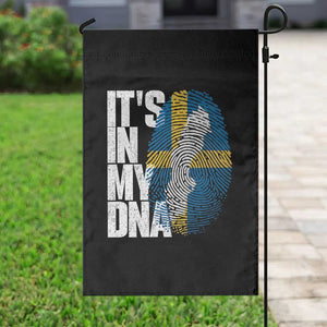 It's in My DNA Garden Flag Sweden Sverige Swedish Map Flag