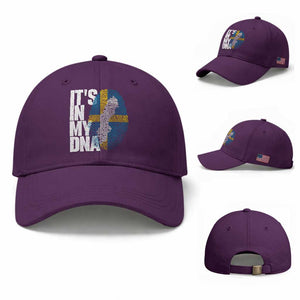 It's in My DNA Baseball Cap Sweden Sverige Swedish Map Flag