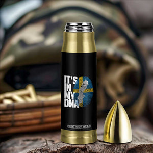 It's in My DNA Bullet Tumbler Sweden Sverige Swedish Map Flag