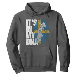 It's in My DNA Hoodie Sweden Sverige Swedish Map Flag
