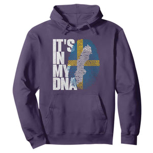 It's in My DNA Hoodie Sweden Sverige Swedish Map Flag