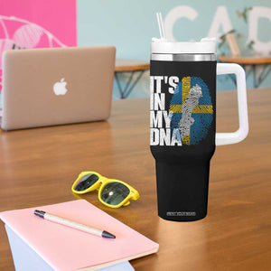 It's in My DNA Tumbler With Handle Sweden Sverige Swedish Map Flag