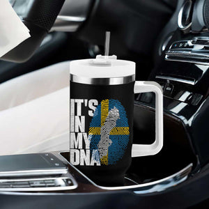 It's in My DNA Tumbler With Handle Sweden Sverige Swedish Map Flag