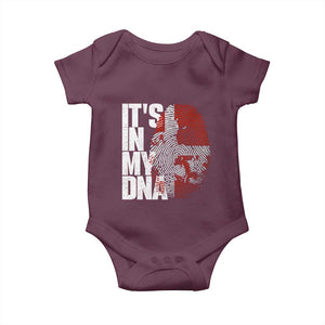 It's in My DNA Baby Onesie Denmark Map Flag Danish Gift
