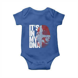 It's in My DNA Baby Onesie Denmark Map Flag Danish Gift