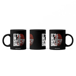 It's in My DNA Coffee Mug Denmark Map Flag Danish Gift
