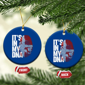 It's in My DNA Ceramic Ornament Denmark Map Flag Danish Gift