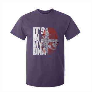 It's in My DNA T Shirt For Kid Denmark Map Flag Danish Gift
