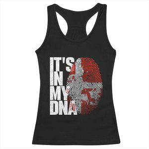 It's in My DNA Racerback Tank Top Denmark Map Flag Danish Gift