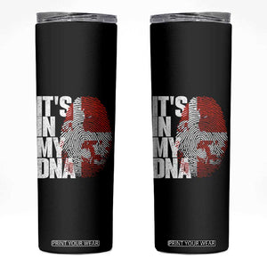 It's in My DNA Skinny Tumbler Denmark Map Flag Danish Gift