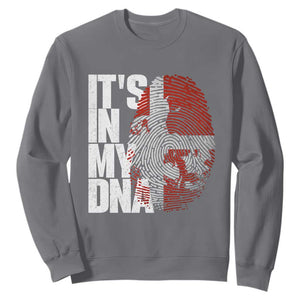 It's in My DNA Sweatshirt Denmark Map Flag Danish Gift