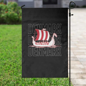 Denmark Flag Viking Ship Danes Danish Roots Dansk Denmark Garden Flag
