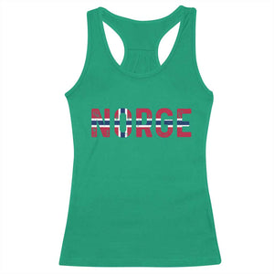 Norge Flag Norway Racerback Tank Top Norwegian Home Love Family