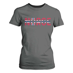 Norge Flag Norway T Shirt For Women Norwegian Home Love Family