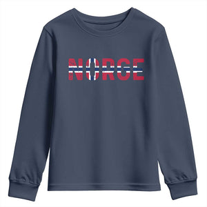 Norge Flag Norway Youth Sweatshirt Norwegian Home Love Family
