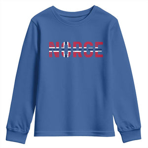 Norge Flag Norway Youth Sweatshirt Norwegian Home Love Family