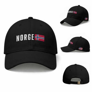 Norway Norge Norwegian Flag Graphic Baseball Cap
