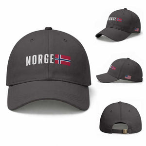 Norway Norge Norwegian Flag Graphic Baseball Cap