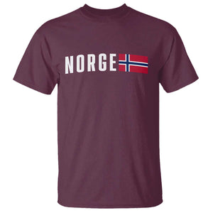Norway Norge Norwegian Flag Graphic T Shirt