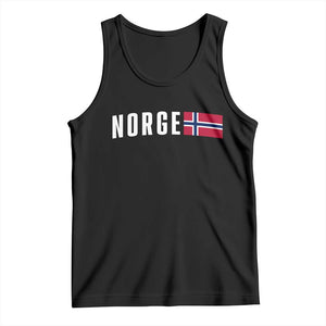 Norway Norge Norwegian Flag Graphic Tank Top