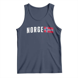 Norway Norge Norwegian Flag Graphic Tank Top