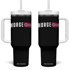 Norway Norge Norwegian Flag Graphic Tumbler With Handle
