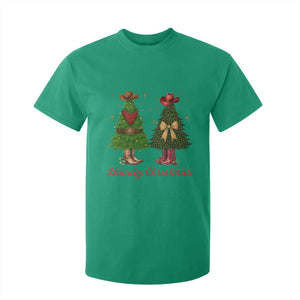 Howdy Christmas T Shirt For Kid Cowboy Western Country Xmas TS14 Irish Green Print Your Wear