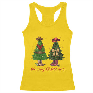 Howdy Christmas Racerback Tank Top Cowboy Western Country Xmas TS14 Daisy Print Your Wear