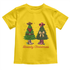 Howdy Christmas Toddler T Shirt Cowboy Western Country Xmas TS14 Daisy Print Your Wear