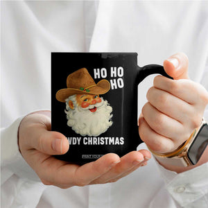 Cowboy Santa Christmas Coffee Mug Ho Ho Ho Howdy Christmas TS14 Print Your Wear