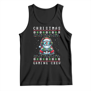 Santa Claus Gamer Tank Top Christmas Gmaing Crew TS14 Black Print Your Wear