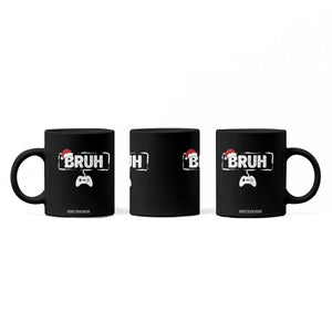 Funny Gaming Christmas Coffee Mug Gamer Bruh Video Game TS14 Print Your Wear