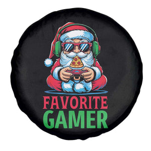 Funny Santa Gamer Christmas Spare Tire Cover TS14 Print Your Wear