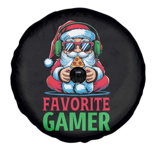 Funny Santa Gamer Christmas Spare Tire Cover TS14 Print Your Wear