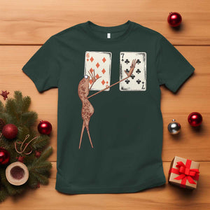 67 Marcus The Worm Poker Game T Shirt Funny Six Seven Meme Playing Cards TS14 Dark Forest Green Print Your Wear