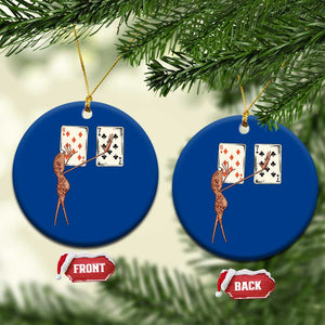 67 Marcus The Worm Poker Game Ceramic Ornament Funny Six Seven Meme Playing Cards TS14 1pc Blue Print Your Wear