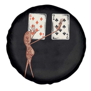 67 Marcus The Worm Poker Game Spare Tire Cover Funny Six Seven Meme Playing Cards TS14 Print Your Wear