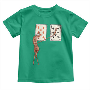 67 Marcus The Worm Poker Game Toddler T Shirt Funny Six Seven Meme Playing Cards TS14 Irish Green Print Your Wear