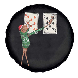 67 Marcus The Worm Poker Game Christmas Spare Tire Cover Funny Six Seven Meme Playing Cards Holiday Vibe TS14 Print Your Wear