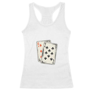 I Survived 67 Days Of School Racerback Tank Top Playing Cards Meme - Print Your Wear