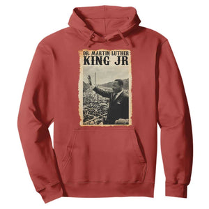 Martin Luther King Jr MLK Day Hoodie TS14 Red Print Your Wear