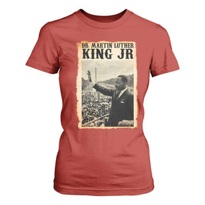 Martin Luther King Jr MLK Day T Shirt For Women TS14 Red Print Your Wear