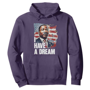 Martin Luther King Jr Hoodie I Have A Dream TS14 Purple Print Your Wear