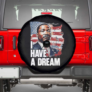 Martin Luther King Jr Spare Tire Cover I Have A Dream TS14 Black Print Your Wear
